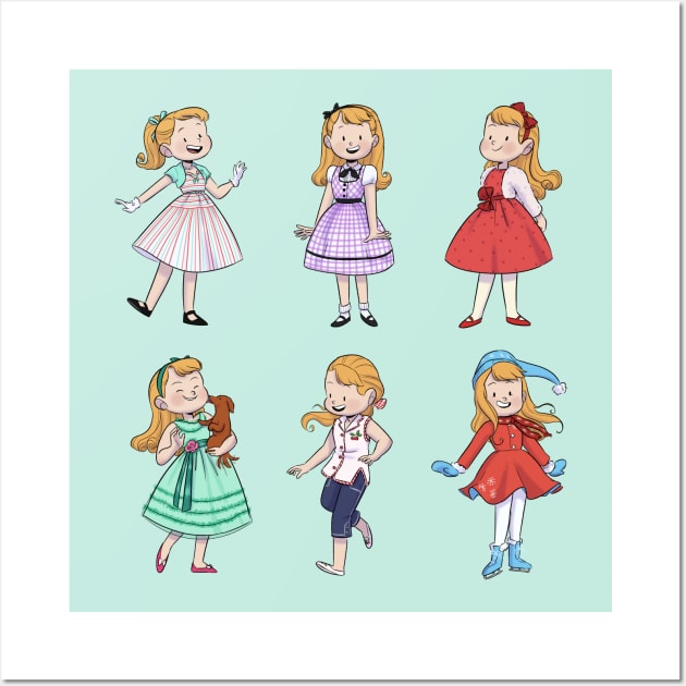 Maryellen Larkin - American Girl Wall Art by LaurenS